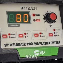SIP WELDMATE PRO Inverter Plasma Cutter 80Amp Cutting Machine 12mm Clean Cut 80A