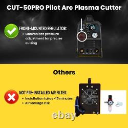 SSIMDER 50Amp Non-Touch Pilot ARC Plasma Cutter CUT50PRO & SSIMDER Mini Stick