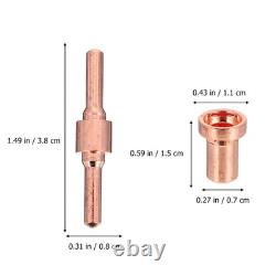 Set of 3 Plasma Accessories Electricians Tools Electrode Tip Nozzle Kit