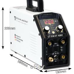 TIG Welder STAHLWERK CT 550ST with PLASMA CUTTER IGBT Inverter Welding Machine