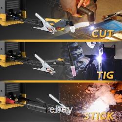 TOOLIOM 3 in 1 Cut/TIG/Stick Welder 50A Air Plasma Cutter 200A TIG and 200A S