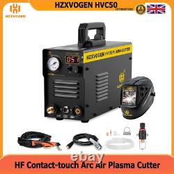 UK Air Plasma Cutter 220V DC 50A Contact Touch Arc Portable HF Cutting Machine
