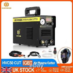 UK Air Plasma Cutter 50A IGBT Contact Touch Arc HF Clean Cutting Machine 10-15mm