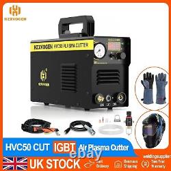 UK Air Plasma Cutter 50A IGBT Contact Touch Arc HF Cutting Machine 220V 50/60Hz