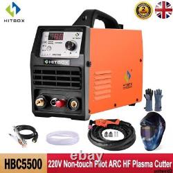 UK Air Plasma Cutter 55Amp 220V HF Non-Touch Pilot Arc Cutting Machine Inverter