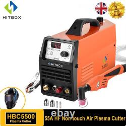 UK Air Plasma Cutter 55Amp 240V HF Non-Touch Pilot Arc Cutting Machine 2T/4T