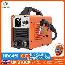 UK Grid Cutting Machine Non-HF 2T/4T Non-contact IGBT Air Plasma Cutter 45A 220V