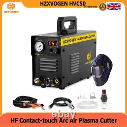 UK HF Air Plasma Cutter 240V 50A IGBT Contact Touch Arc Cutting Machine 30-60psi