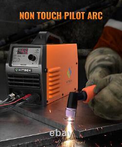 UK HITBOX 220V 55Amp Plasma Cutter HF Non-Touch Pilot Arc Plasma Cutting Machine
