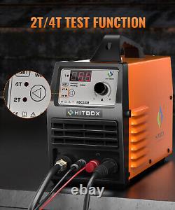 UK HITBOX 220V 55Amp Plasma Cutter HF Non-Touch Pilot Arc Plasma Cutting Machine