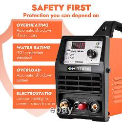 UK HITBOX 220V 55Amp Plasma Cutter HF Non-Touch Pilot Arc Plasma Cutting Machine