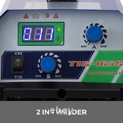 VEVOR 160AMP TIG ARC 2-in-1 Welder Plasma Cutter 110V/220V Welding Machine