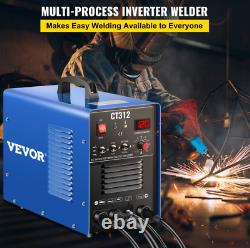 VEVOR Plasma Cutter CT312 3 In1 Combo Welding Machine Inverter Welder Multi Func