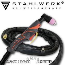 WELDER STAHLWERK AC/DC TIG 200 ST with PLASMA CUTTER WELDING MACHINE INVERTER