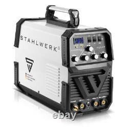 Welder STAHLWERK AC/DC TIG 200 CUT ST with Plasmacutter and MMA Welding Machine