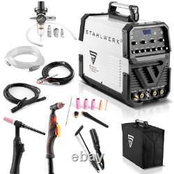 Welder STAHLWERK AC DC TIG 200 Pulse CUT with Plasmacutter & MMA welding machine