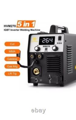 Welding Machine 5 In 1 MIG TIG MMA Plasma Cutter EX DISPLAY