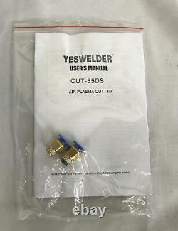 YESWELDER 55 Amp Plasma Cutter/Cutting Machine, 110/220V Dual Voltage CUT-55