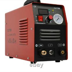 110.00v Cut50 Cutter Plasma Super Chaud Machine De Soudage Au Gaz Électrique Rouge