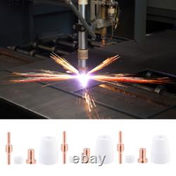 195 Pcs Consommables Plasma Machine Électrode Plasma Buse