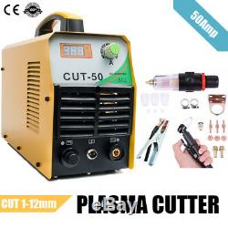 230v Plasma Cutter 50a Onduleur 12mm Cut Air Plazma Coupe En Métal Torche Machine