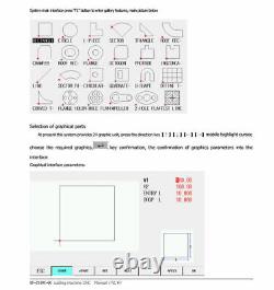 2 Axes 7 LCD Cnc Système De Contrôle Pour La Flamme / Plasma Coupe Contrôleur Machine