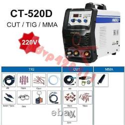 3 Coupe-plasma Cut Mma Tig Electric Soudeur Display Machine De Soudage 220v