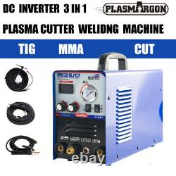 50 Amp Plasma Cutter 200 Amp Tig Stick Soudeur 3 In 1 Machine De Soudage Portable