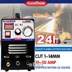 50a Air Plasma Cutter Machine Cut-50 Inverter Digital 110/220v Fit Pt31 Torche Us