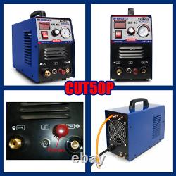 50a Plasma Cutter Machine Pilote Arc Cnc Compatible Plasma Cutting & P80 Torch