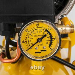 9 L Compresseur D’air Sans Huile 600w 1hp 4cfm 8bar Plasma Cutter Welding Machine