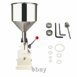 A03 5-50ml Manuel Liquide Pâte Crème Huile Filling Machine 0.17-1.7oz Remplissage