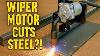 Ce Moteur D'essuie-glace Coupe L'acier : Astuce De Découpeuse Plasma Diy