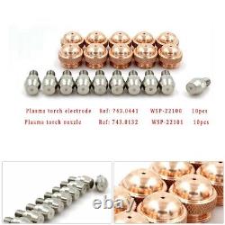 Conseils De Coupe De Plasma Machine De Coupe De Plasma 20pcs 743.0441 Kit Consommables
