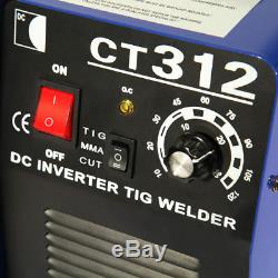 Ct312 3in1 Machine De Soudure Tig / Mma / Plasma Cutter Soudeur & Pt31 Torches Bricolage