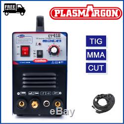 Ct418 Tig / Mma Welder Plasma Cutter 3in1 Machine À Souder Et Accessoires 240v