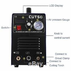 Cut50 Inverter 240v Digital Plasma Cutter Coupe Machine & Accessoires