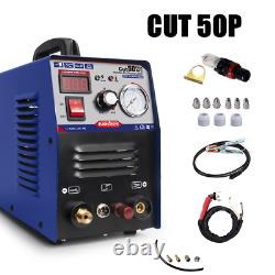 Cut-50 50a Air Plasma Cutter Machine Onduleur Cutter Touch Pilot Arc 220v P80