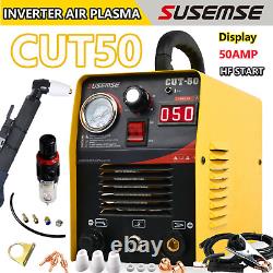 Cut-50 Machine De Coupe Professionnelle 50amp Digital Air Plasma Cutter 230v Hf
