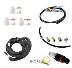 Découpeur Plasma HF DC 55A Inverseur 230V Machine de Découpe Acier Fer 14mm Coupe Propre
