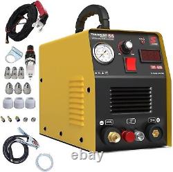 Découpeur plasma à IGBT 55A 240V DC Inverter Machine portable CNC pour coupe propre de 1 à 12mm