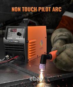 Découpeur plasma à air de 220V UK avec arc pilote, machine de coupe à courant continu 1-14mm 55A