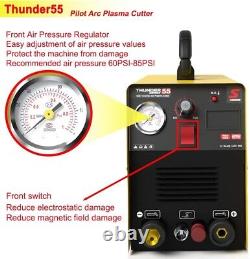 Découpeur plasma à air pilote à arc non tactile Machine de découpe compatible CNC 55A IGBT UK