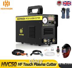 Découpeuse plasma HF avec contact, arc pilote IGBT 220V 55Amp, machine de découpe avec prise UK