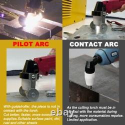 Ensemble complet de torche de coupe au plasma P80 Cutter avec coupeur et arc pilote avec tasse de protection de 4m.