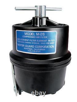 Filtres à air comprimé, 1/4 po (NPT), sub-micronique, pour machines à plasma Motorguard