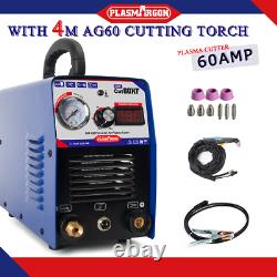 Icut60 Air Plasma Cutter Machine Onduleur Digital Display & 4m Cutting Torch