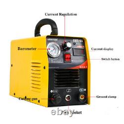 Igbt 50amp Hf Air Plasma Cutter Machine Cut 14mm 230v Consommables