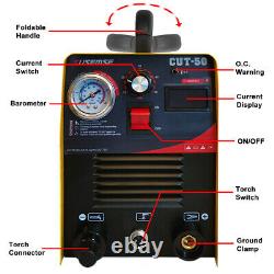 Machine À Découper L'onduleur Hf DC 50 Amp Air Plasma Cutter Igbt Cut 1-14mm 220v