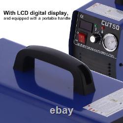 Machine de découpe de plaque métallique épaisse numérique LCD à inverseur Cutter DC